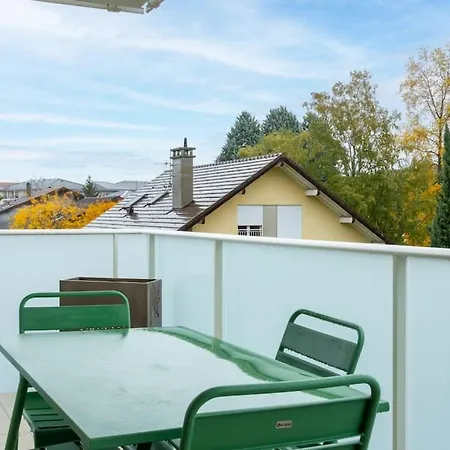 Zenbnb - Royal - 2 - 4 Pers - Wifi - Balcon - Parking Saint-Julien-en-Genevois
